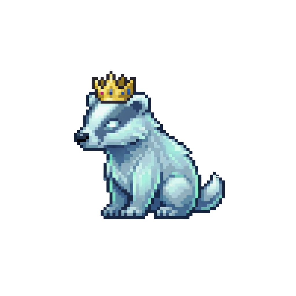 A Crown-wearing Spirit Badger