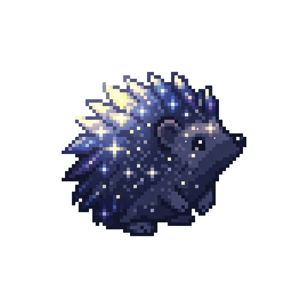 A Celestial Starlight Hedge-hog