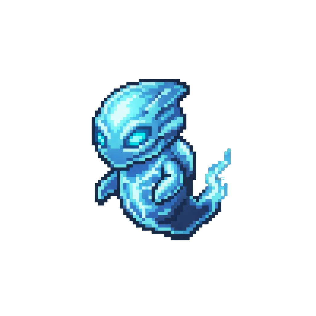 A Glowing Plasma Alien