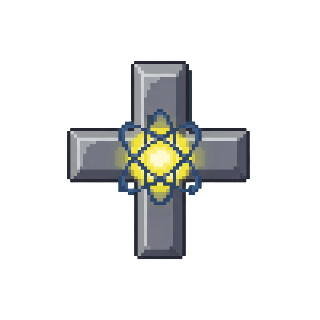 Split the Atom Cross