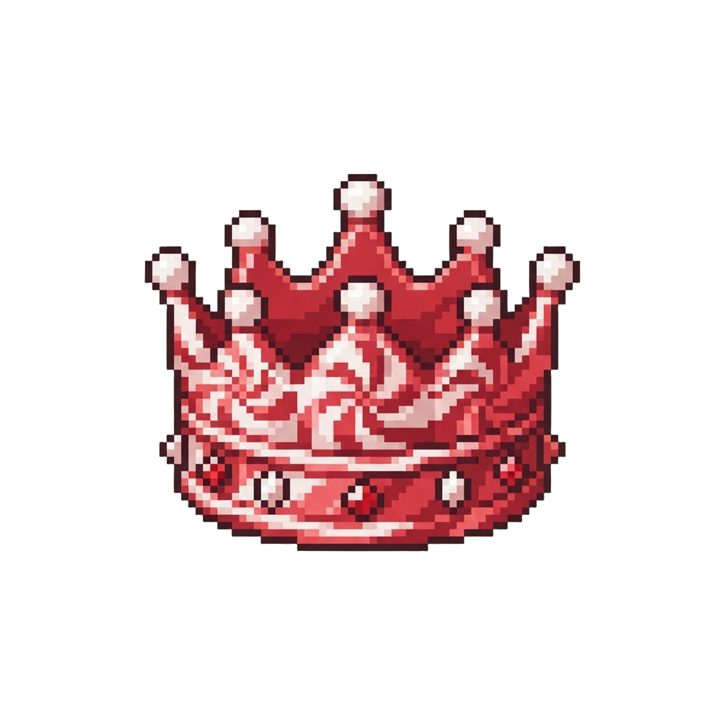 A Peppermint Candy Crown