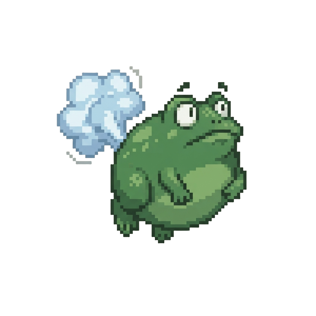 A Frog That Loudly Passes Gas and Floats Away Like a Balloon