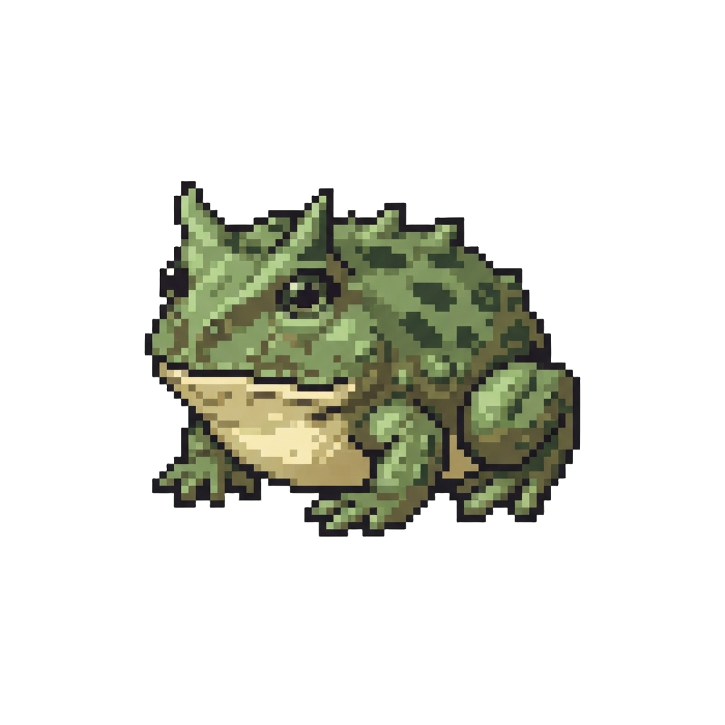 A Cute Horned Toad