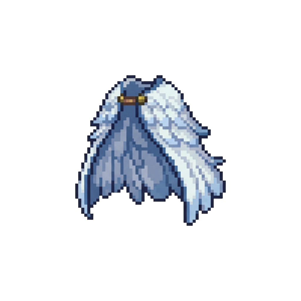 A Fluttering Feather Cape