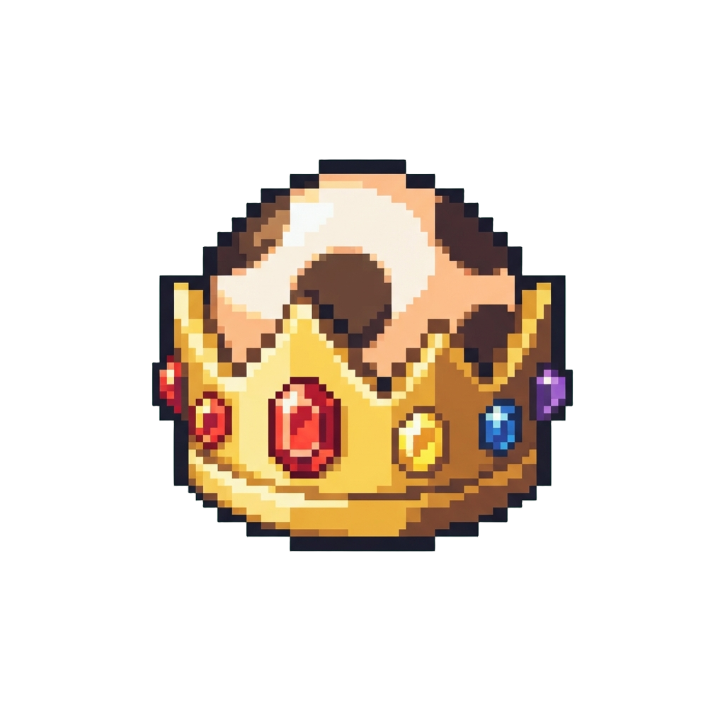 A Glowing Super Crown Transformation