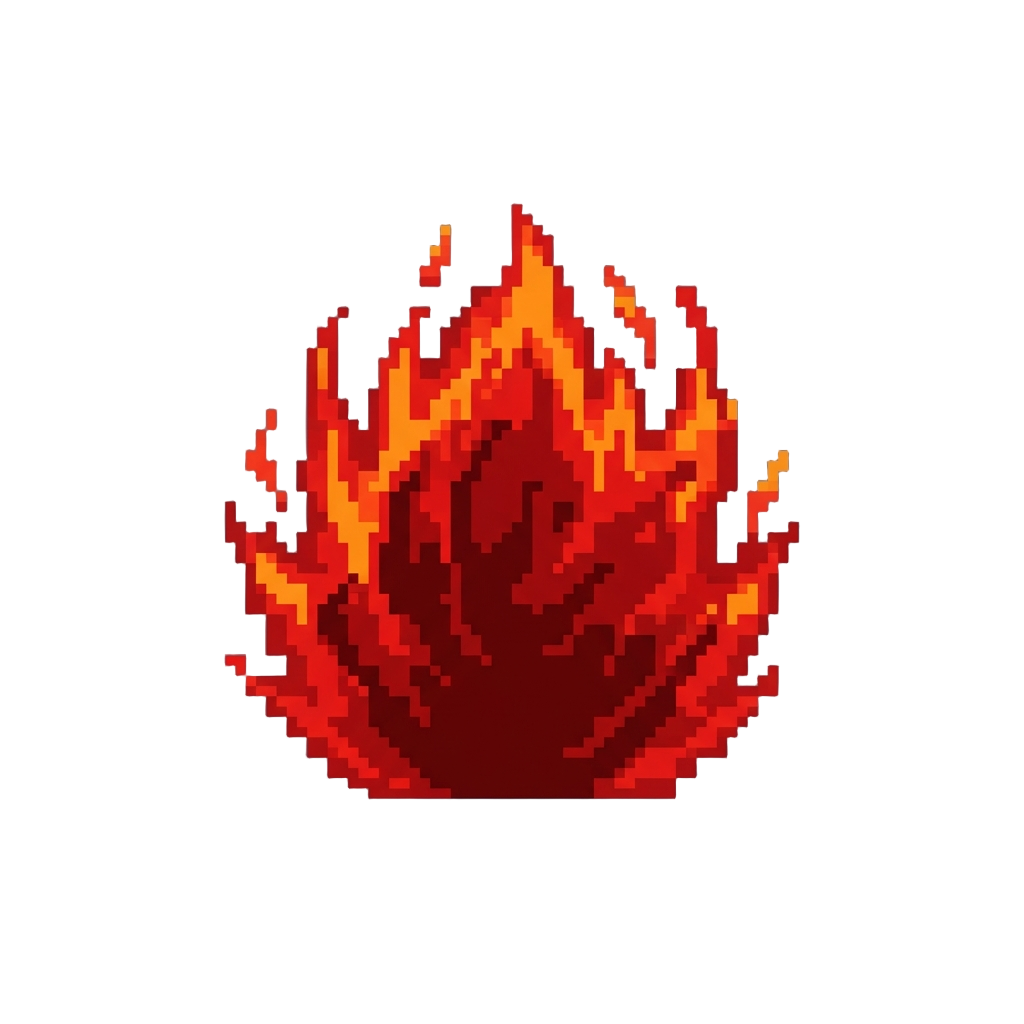 A Roaring Crimson Kaioken Aura Surging with Power