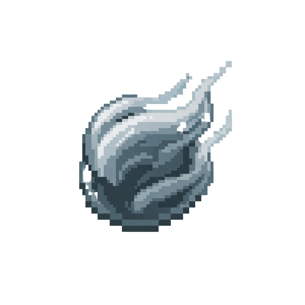 Ashen Grey Ghost Wisps