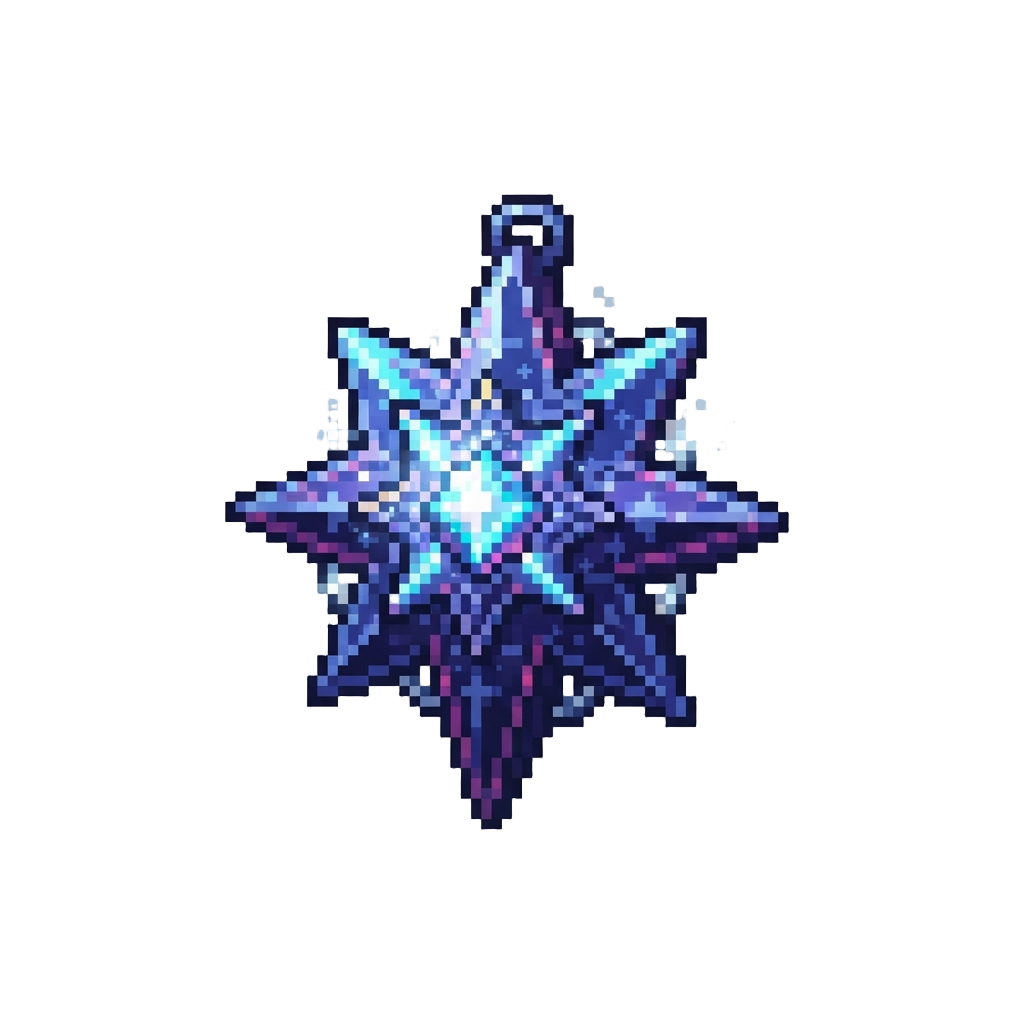 A Shimmering Cosmic Celestial Star Crest of Luminous Hydro-astral Energy