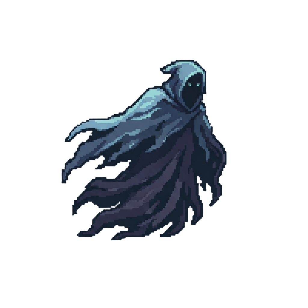 A Colossal Floating Phantom Silhouette