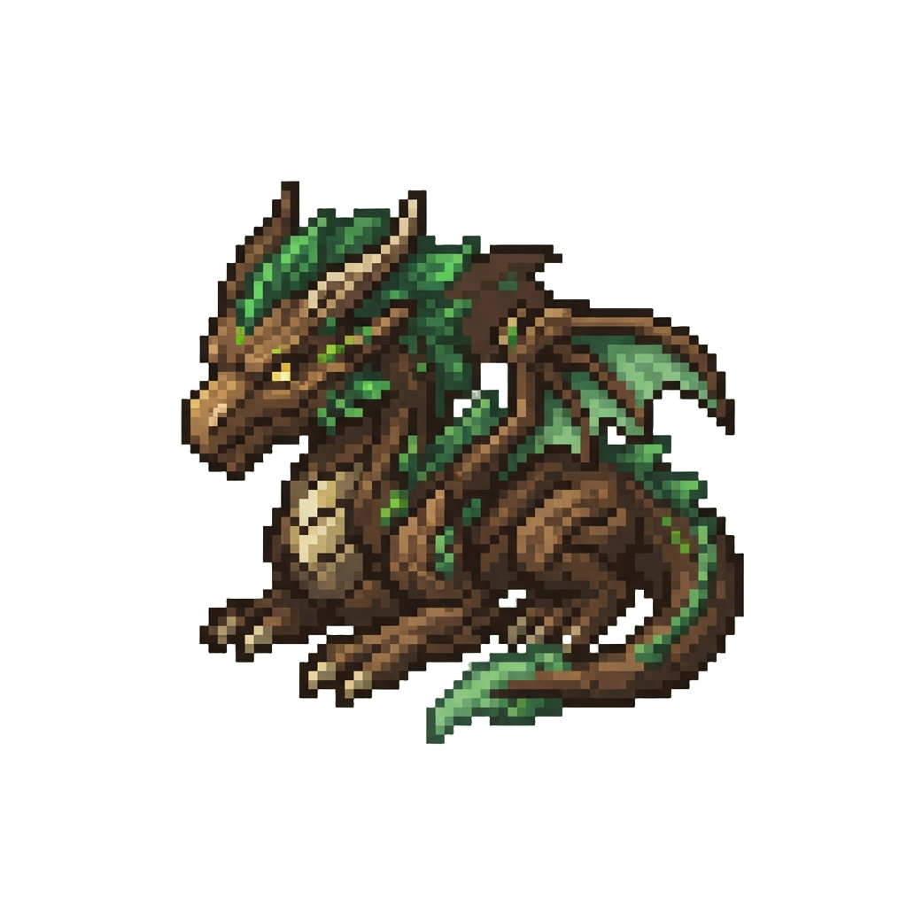 An Ancient Elderwood Dragon