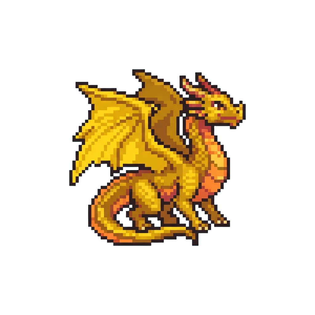 A Legendary Double-winged Solar Dragon