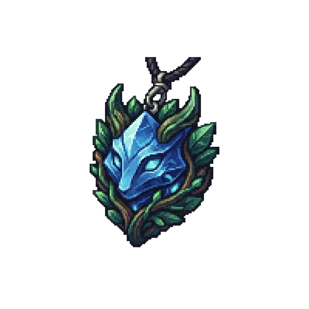 A Sapphire Forest Guardian