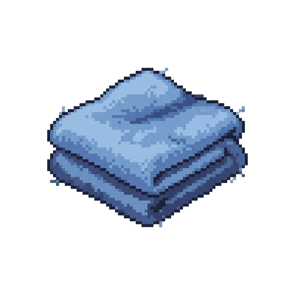 A Soft Fleece Blanket Scrap