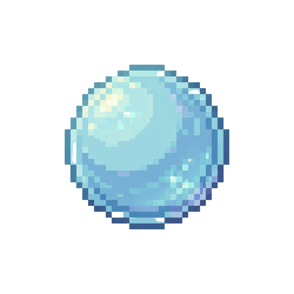 A Faint Shimmering Bubble