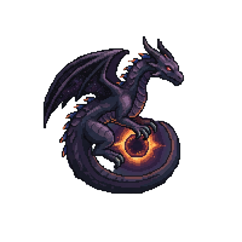 A Dark Matter Eclipse Dragon