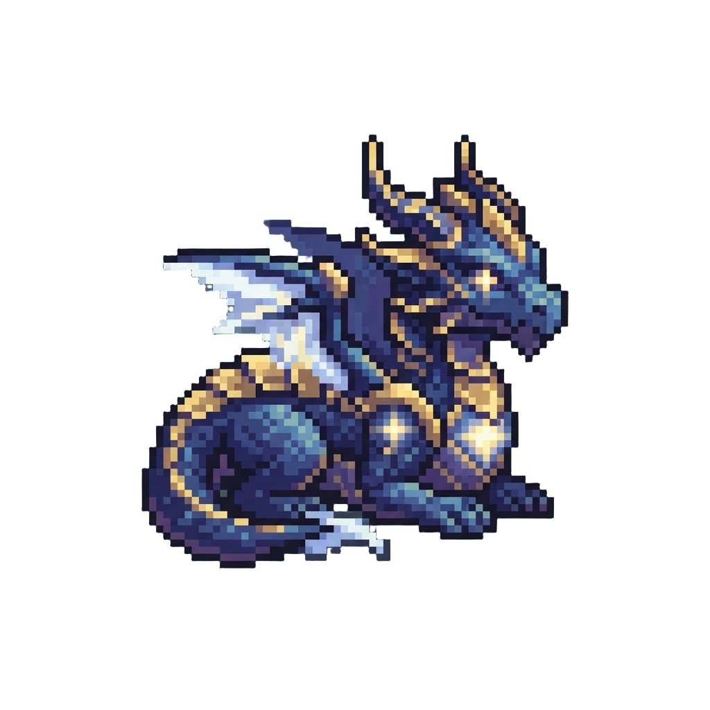 A Mythical Divine Starforged Dragon