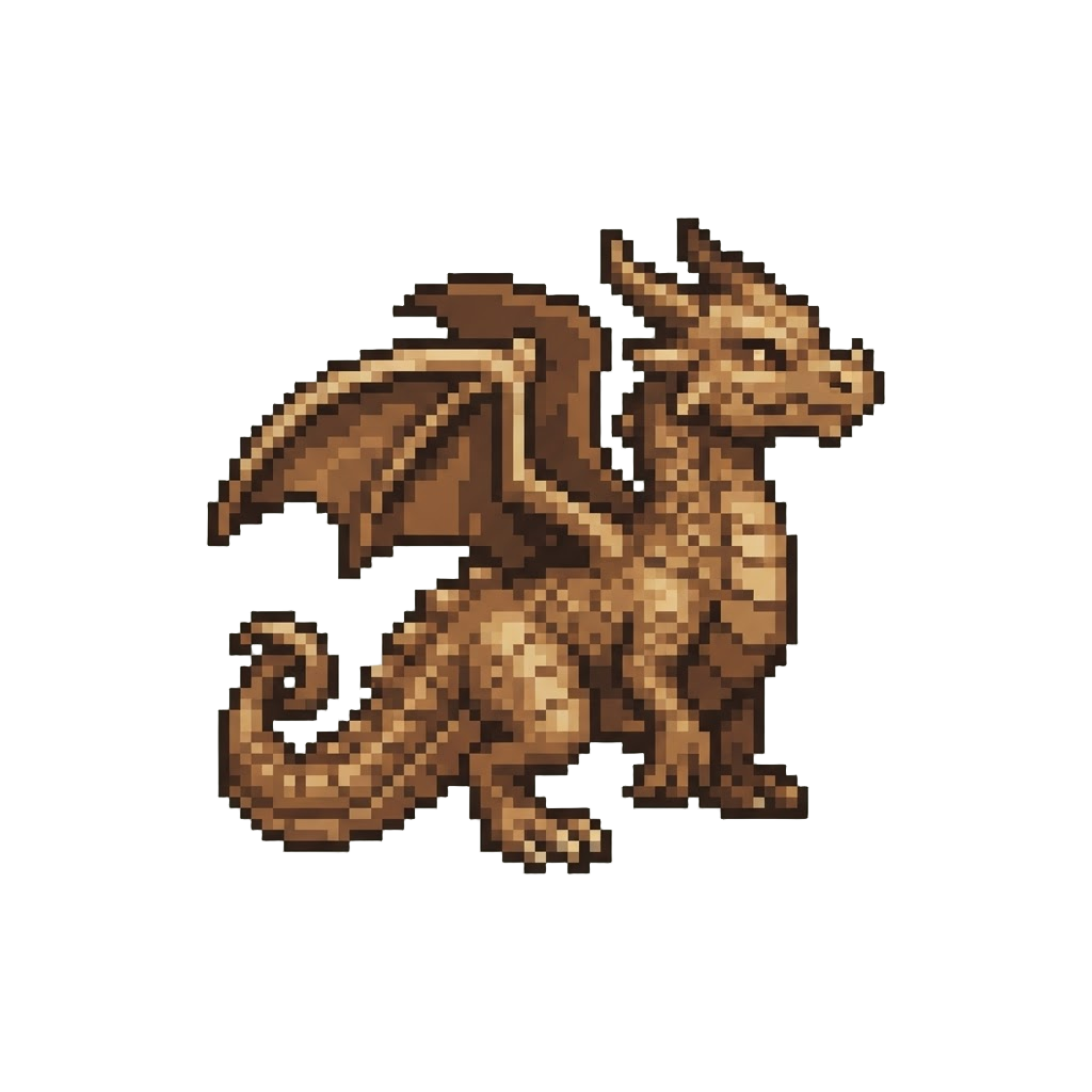 A Bronze Scale Wyvern