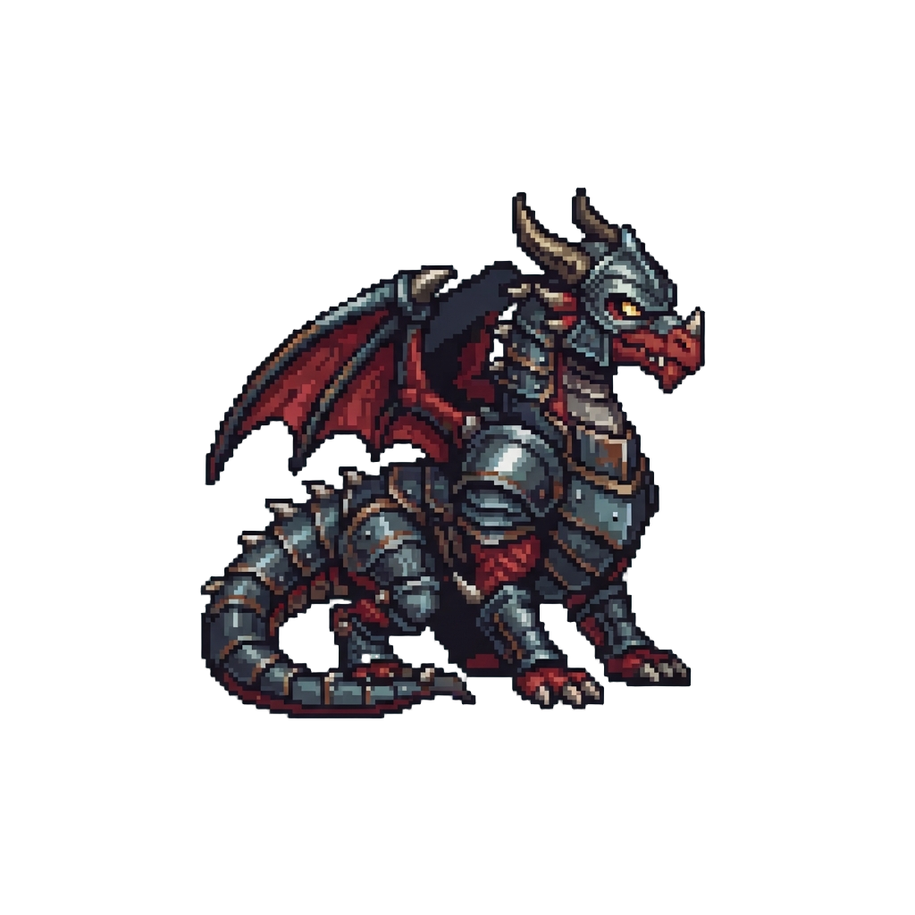 An Ironclad Armored Dragon