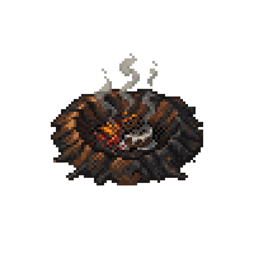 A Charred Smoking Crater Where the Cake Was Supposed to Be