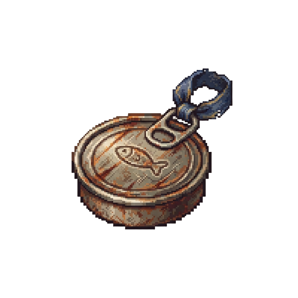 A Rusty Sardine Can Medal