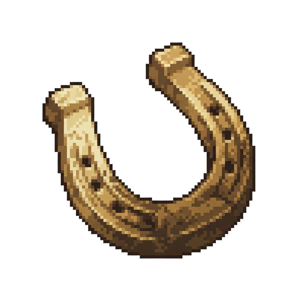 A Muddy Golden Horseshoe Prize