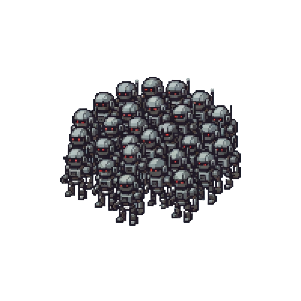 An Army of Tiny Robot Clones