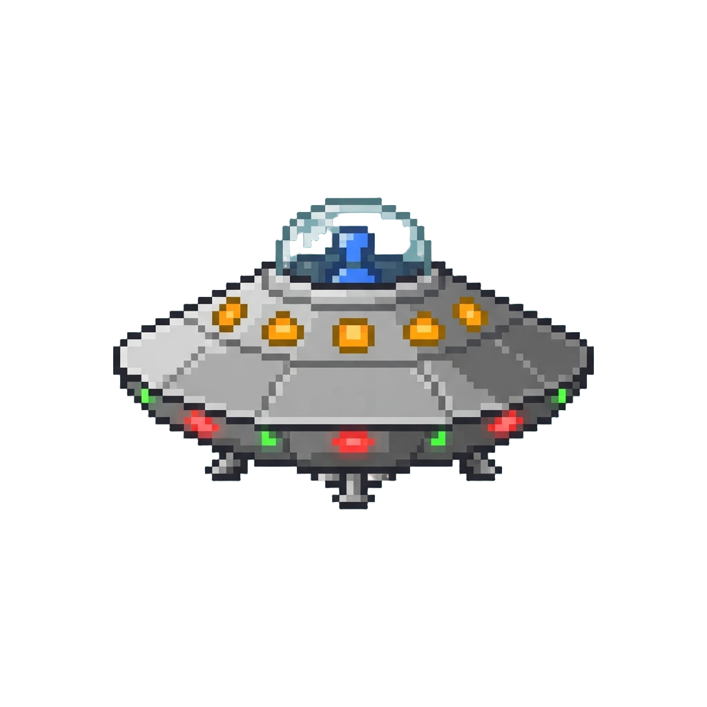 A Retro Chrome Ufo