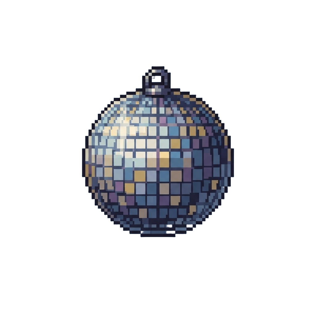 A Falling Disco Ball