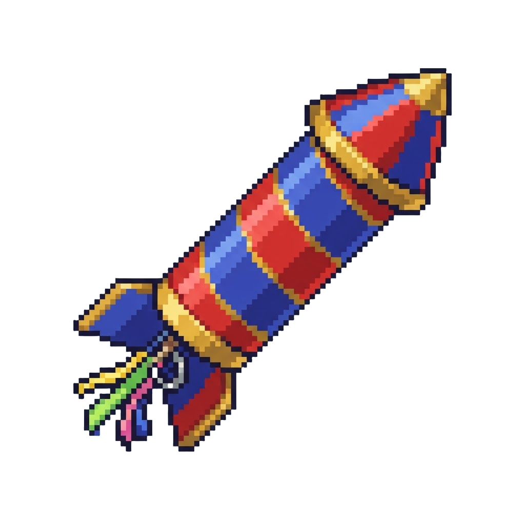 A Giant Party Popper Missile