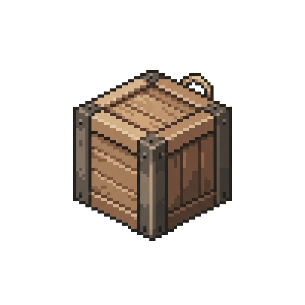 A Giant Wooden Crate