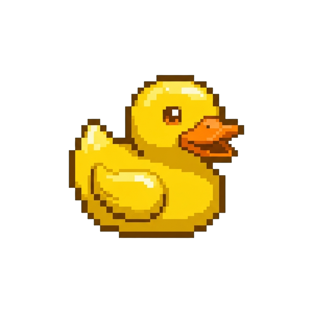A Tiny Squeaking Rubber Ducky
