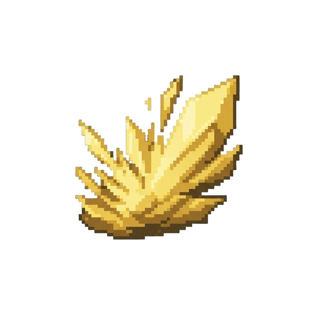 A Golden Kinetic Impact Wave