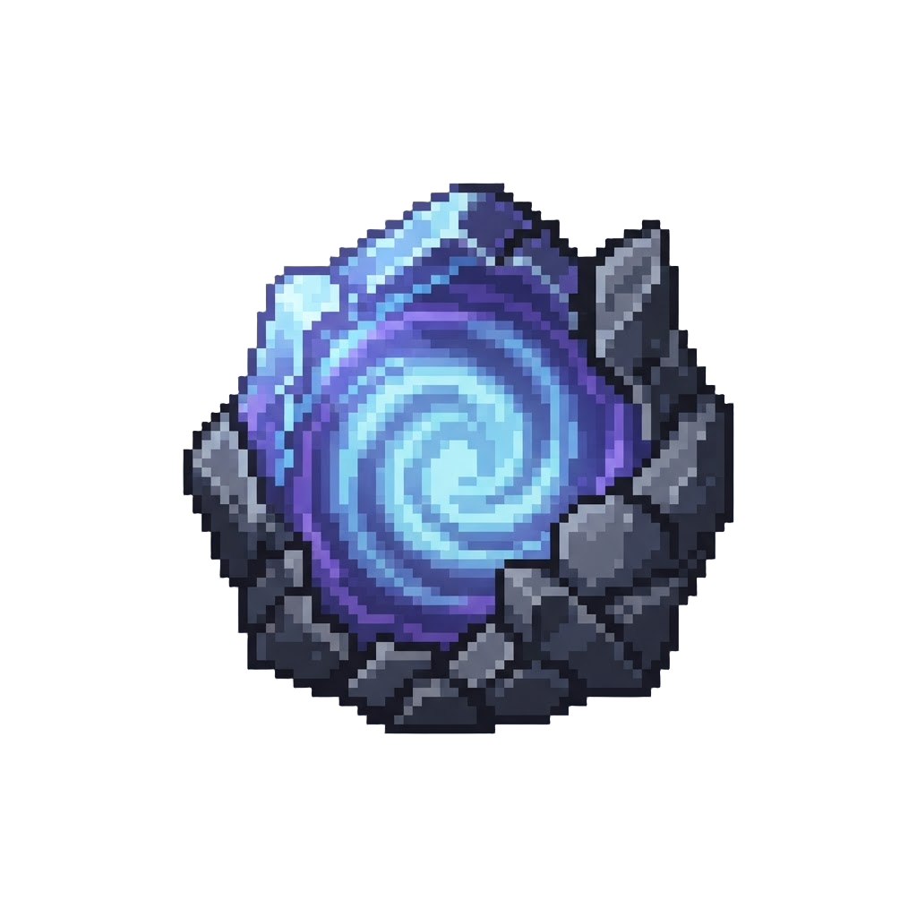 A Glowing Portal Crash
