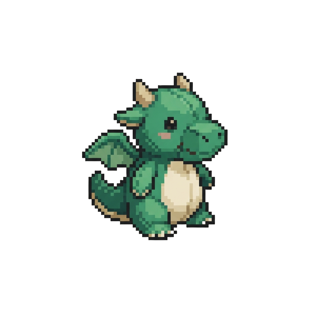A Dragon Plushie That Squeaks Softly