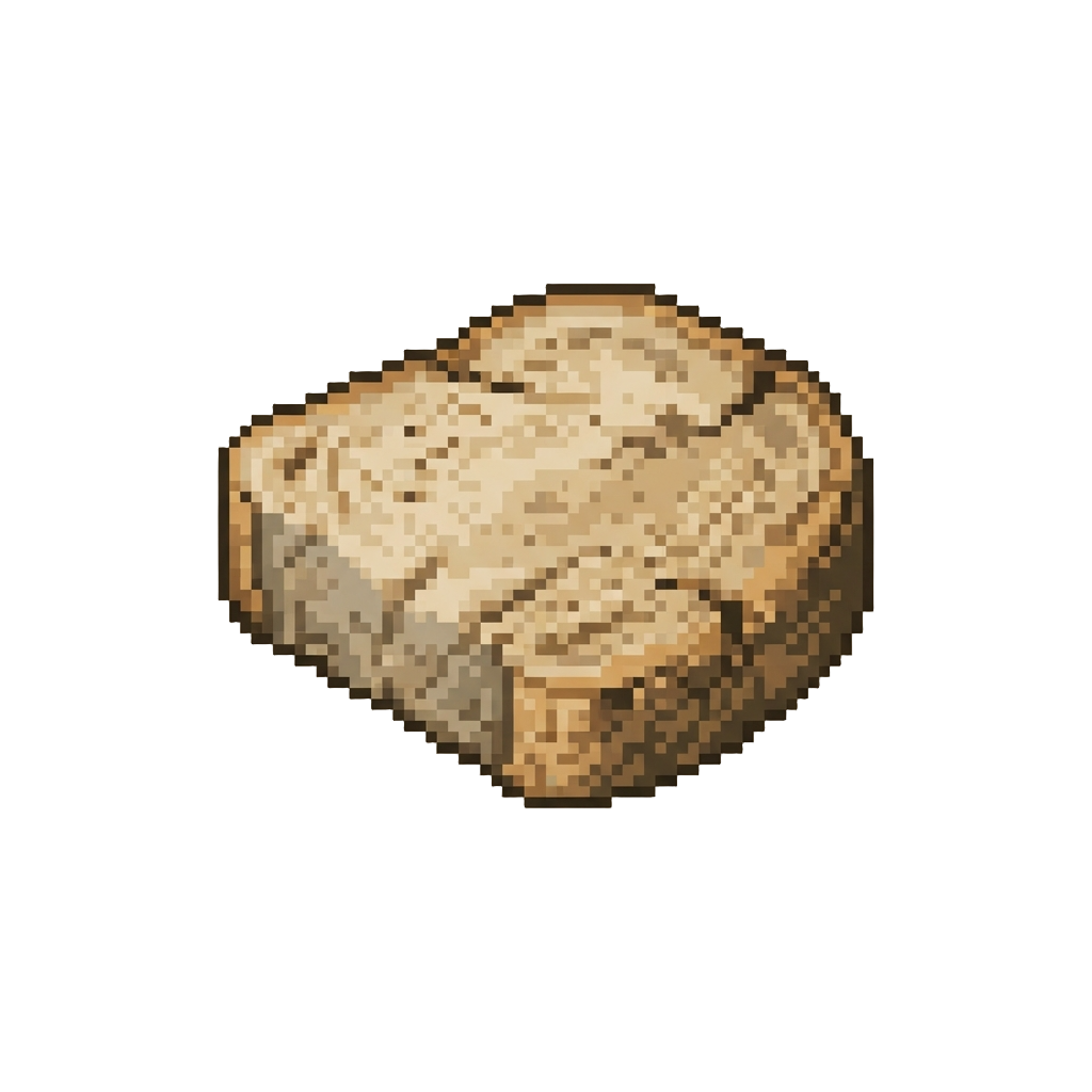 A Plain Stale Piece of Dry Bread