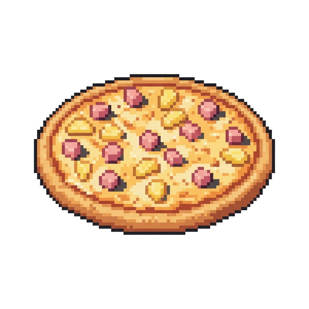 A Sizzling Hawaiian Pineapple and Ham Pizza