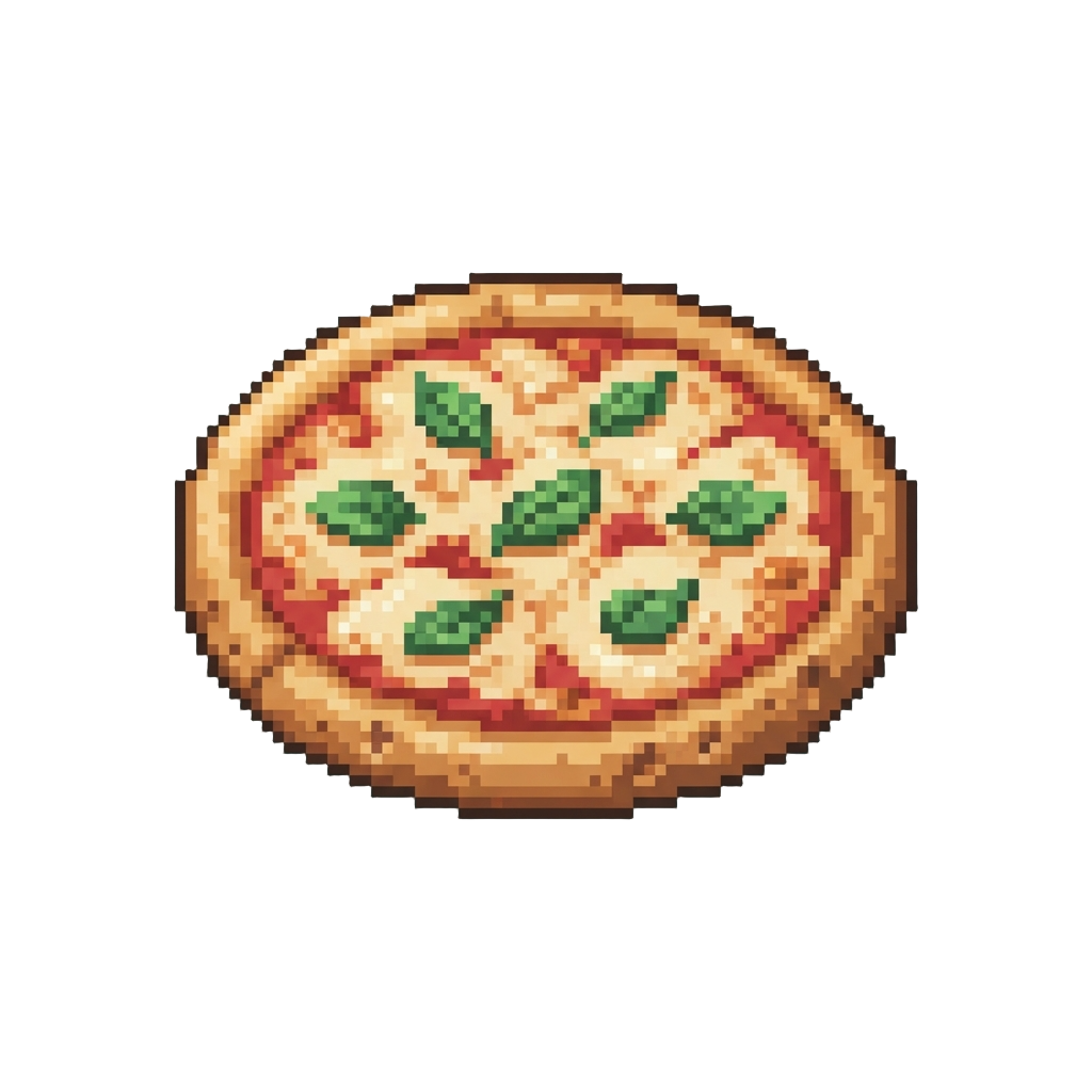 A Piping Hot Margherita Pizza with Fresh Basil