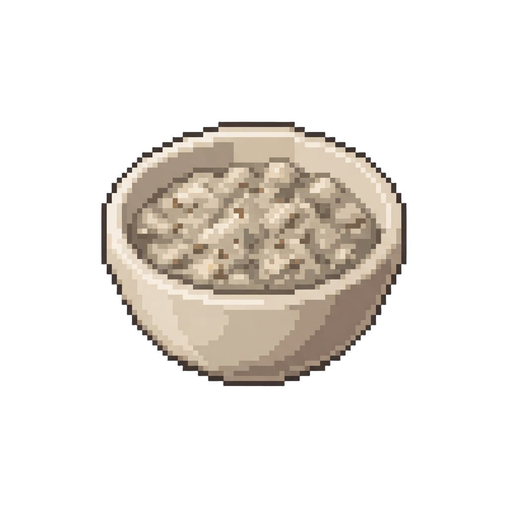 A Bowl of Cold Mushy Crushed Crackers