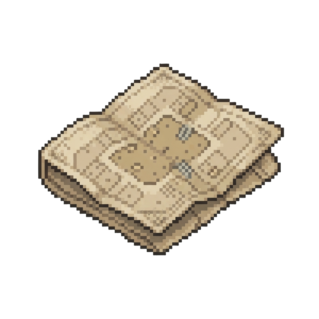 A Dusty Mall Map