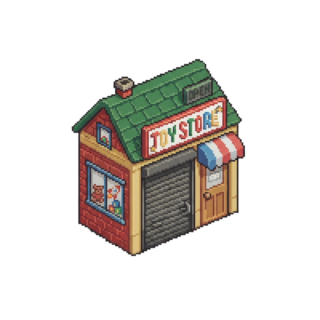 A Shuttered Toy Store
