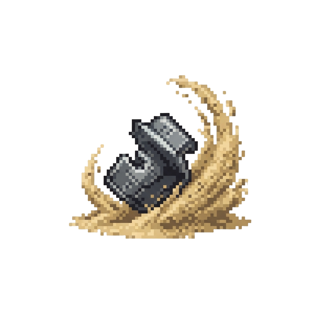 A Violent Bumper Clip Causing a Barrel-roll Into the Sand