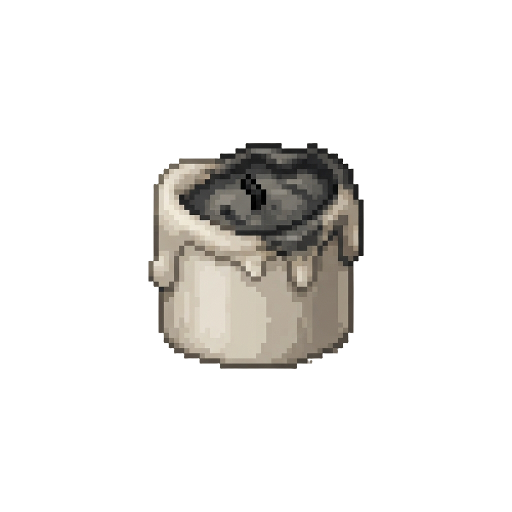 A Burnt Out Candle Stub
