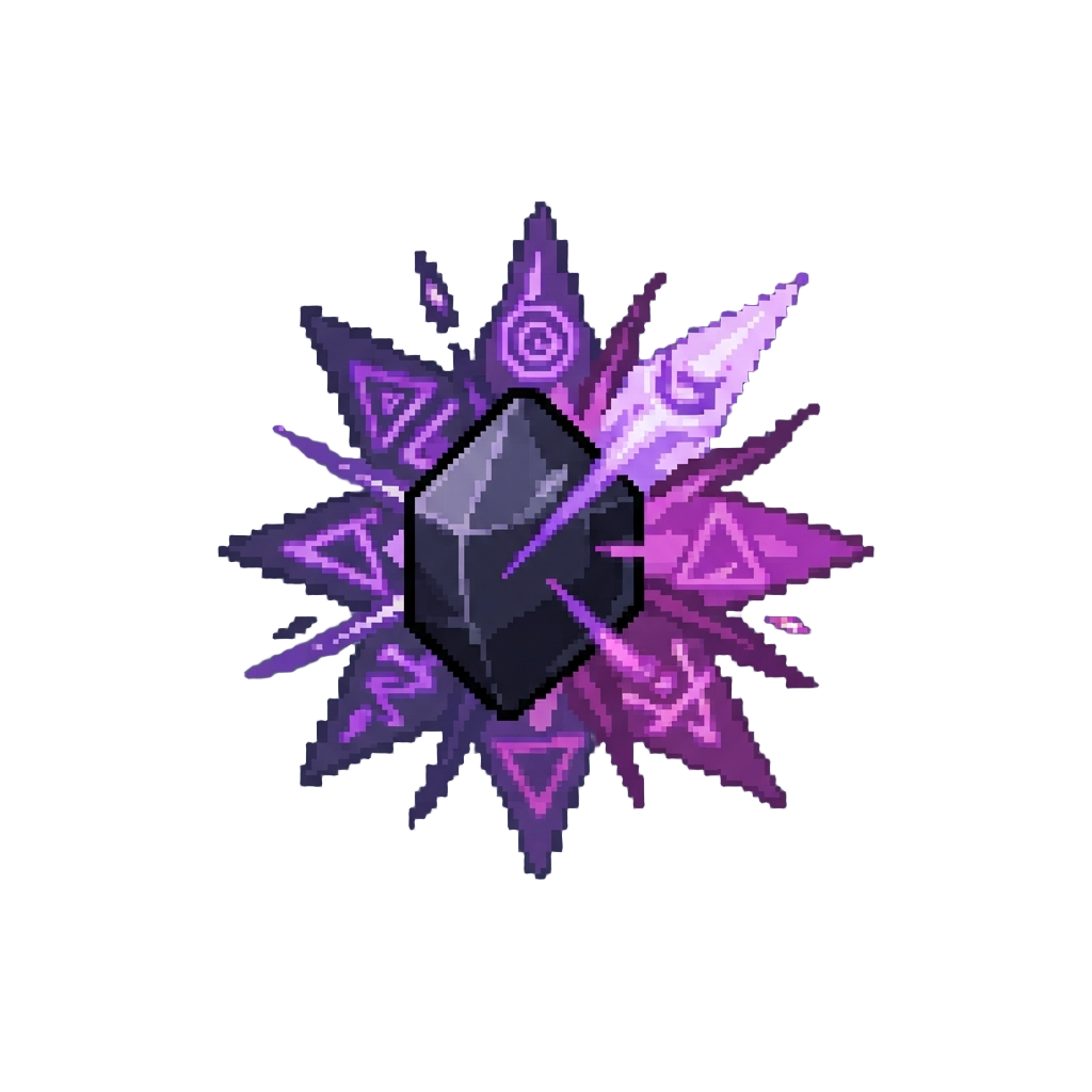 Bursting Dark Arcane Runes