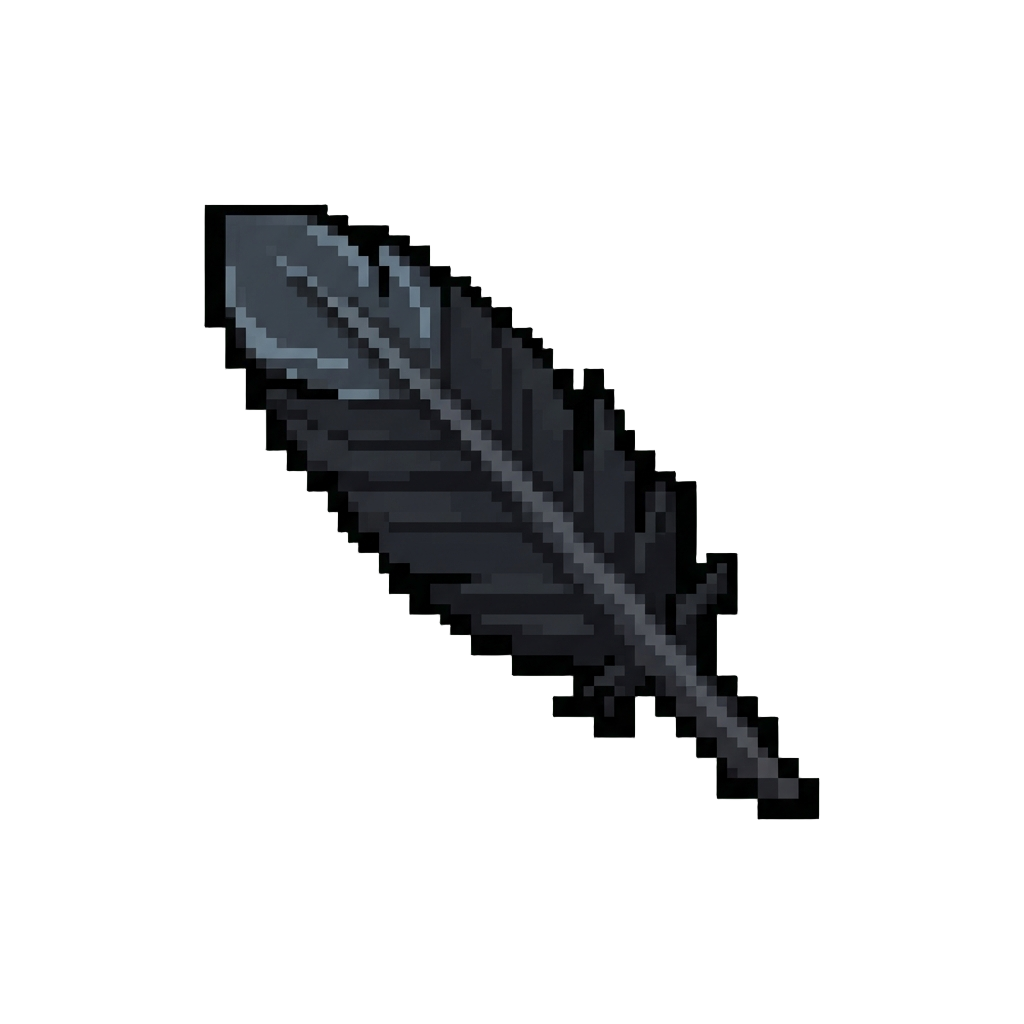 A Single Black Feather