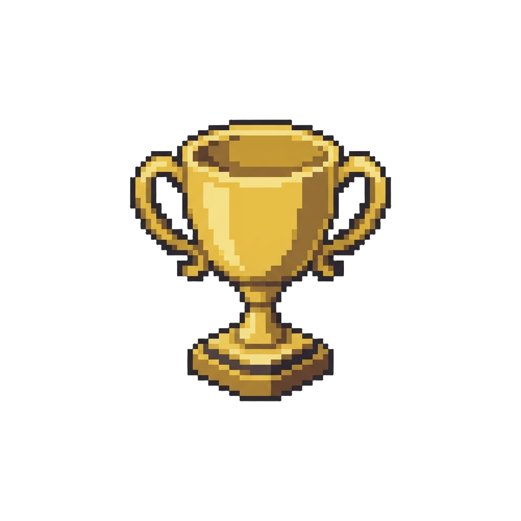 A Golden Trophy Cup