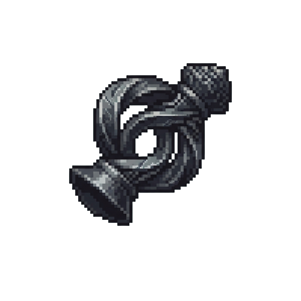 A Twisted Metal Pommel