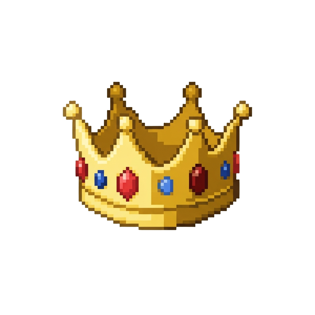A Glowing Golden Crown