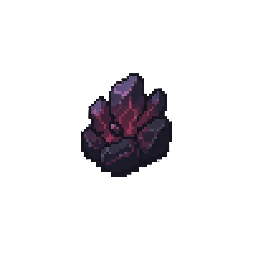 Floating Dark Magical Embers