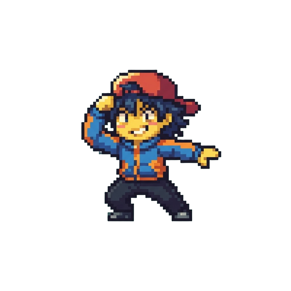 A Silly Pop-and-lock Emote