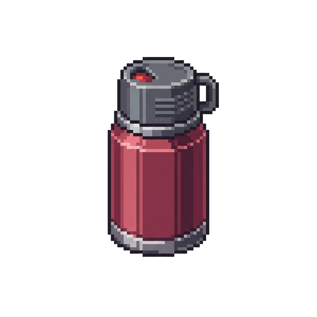 A Thermos of Warm Berry Drink